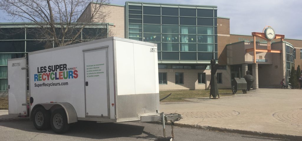 La remorque des Super Recycleurs