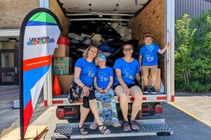 École Francois-Perrot, collecte des Super Recycleurs pour soutenir les enfants autistes