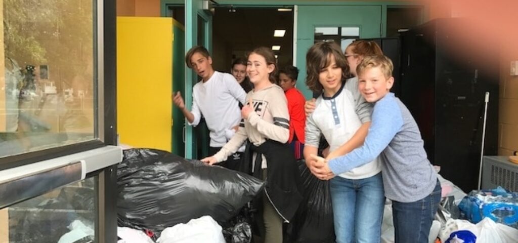 Collecte des Super Recycleurs - Boucherville Elementary