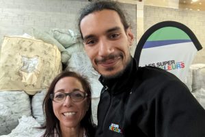 L'équipe des Super Recycleurs : Marie-Claude et Dali