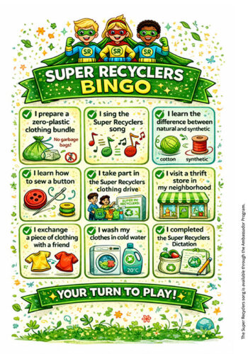 Super Recyclers Bingo
