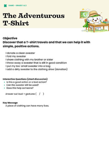 The Adventurous T-Shirt (Grades 1 & 2)